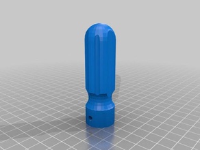 il mio personalizzato punta da trapano maniglie strumenti 3d print model - Mito3D