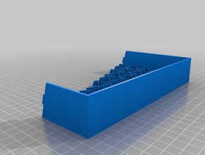 coin sorter kutusu organizasyon özelleştirilmiş 3d print model - Mito3D