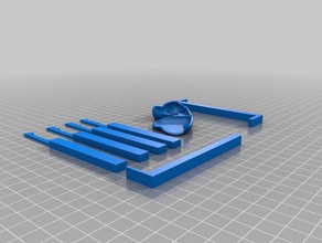 toothpick set lock pick heart box 3d printing 3d print model - Mito3D