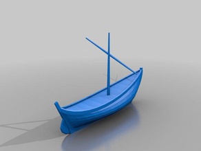 mi personalizados de procedimiento barco al azar openscad 2 juegos 3d print model - Mito3D