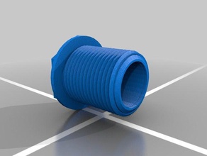 bung adaptor plastic pail version 3 3d printing 3d print model - Mito3D