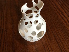 coral vase art 3d print model - Mito3D