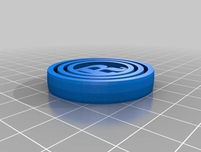 meine angepasste kardanischer Brief Zeichen logos 3d print model - Mito3D