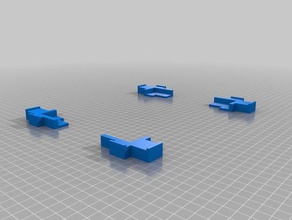 creator pro allgemein-clips 3d Drucker - Zubehör angepasst 3d print model - Mito3D