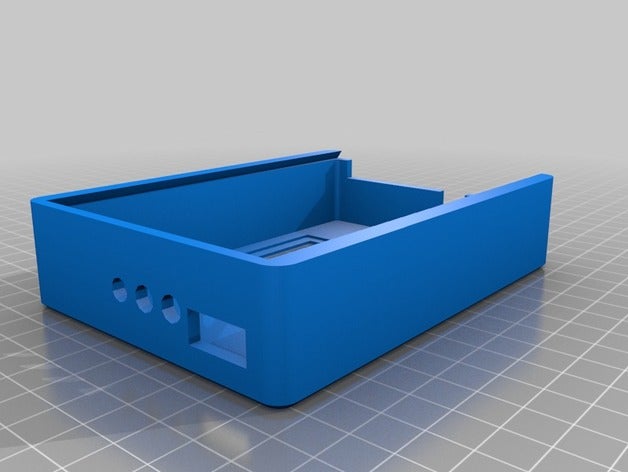 heater meter 42 sliding back case heatermeter sport outdoors 3D print model - Mito3D