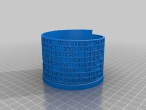 Özel Karakter kule jeneratör matematik sanat 3d print model - Mito3D