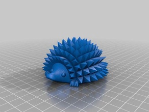 riccio piedi animali 3d print model - Mito3D