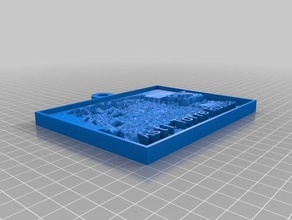 özelleştirilmiş lithopane benim 2d sanat 3d print model - Mito3D