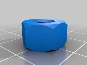 boulon 7 mm parçalar özelleştirilmiş 3d print model - Mito3D