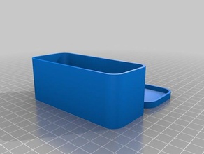 scatola coperchio strumento i titolari caselle personalizzato 3d print model - Mito3D