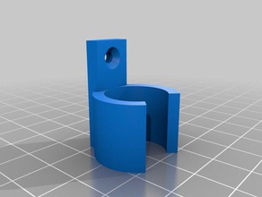 Schlauch Klemme 17mm Durchmesser tool Inhaber - Boxen angepasst 3d print model - Mito3D