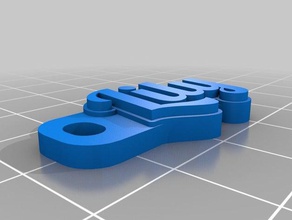 Anahtarlık lily özelleştirilmiş 3d print model - Mito3D