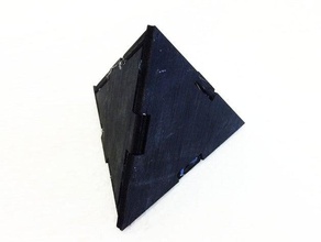 pirámide lasercut esculturas 3d print model - Mito3D