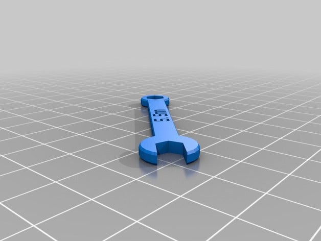 Schraubenschlüssel 055 cm diy angepasst 3D print model - Mito3D