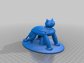 savaşçı kediler jayfeatherjays kanat 3d baskı 3d print model - Mito3D