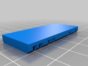 gleisabstand parallel track tool skalieren Inhaber - Boxen 1160 code 55 n-gauge n-Skala n-spur peco 3d print model - Mito3D