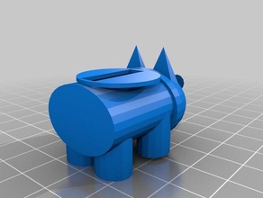 piggy bank Zubehör 3d print model - Mito3D