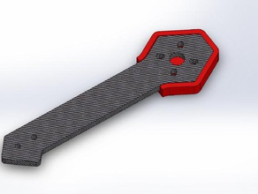 pára-choques dronewolf pup 3d impressão 3d print model - Mito3D