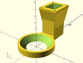 tevo tarantula radial fan mount duct 3d printer accessories 3d print model - Mito3D