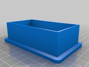 la base de tomada cabine pintura l'électronique 3d print model - Mito3D