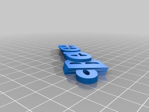bence keyring v1 keychains customized 3d print model - Mito3D