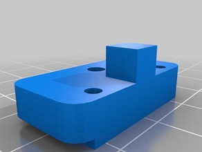 Endanschlag montieren 3d Drucker Teile 3d print model - Mito3D