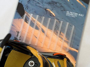 snowboard stomp pad personnalisable sport à l'extérieur de démarrage customizer paramétrique planche neige 3d print model - Mito3D