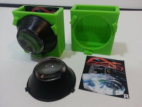 dk1 lens seçici abc oculus rift video oyunlar kalibrasyon doğru seçim odak yapın 1-3 duruluyor dişli lensler sanal virtualreality gerçeklik 3d print model - Mito3D