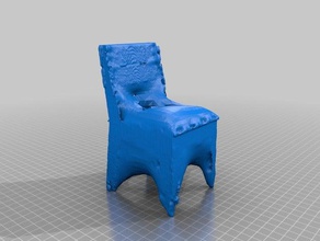 chair scan scans replicas makerbotdigitizer 3d print model - Mito3D