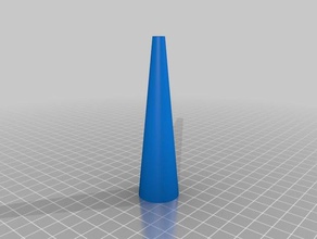 test cone2 3d drucken angepasst 3d print model - Mito3D