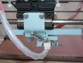 piñón de cremallera nivelar automáticamente prusa i3 3d la impresora partes autobedleveling autonivelación auto cama nivelación ópticas óptica tope terminal 3d print model - Mito3D