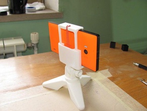 phone camera stand gadgets 3d print model - Mito3D