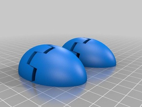 feliz huevo de pascua decoración personalizado 3d print model - Mito3D
