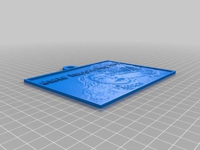 sapnin ir 2 d a arte personalizado 3d print model - Mito3D