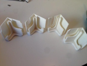tantillus ultius parte superior de las esquinas la sala espaciadores 3d impresora partes fácil deslizamiento gt2 3d print model - Mito3D
