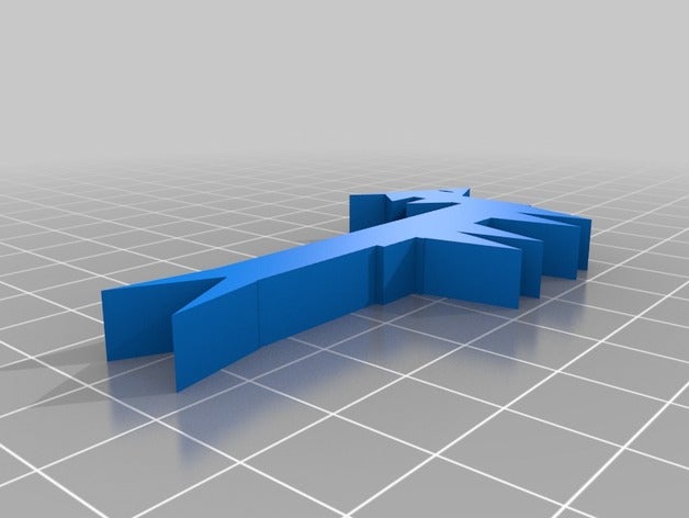 flipper Eidechse 3d drucken 3D print model - Mito3D