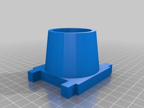 meine angepasste inmoov-stand-Halter Robotik 3d print model - Mito3D