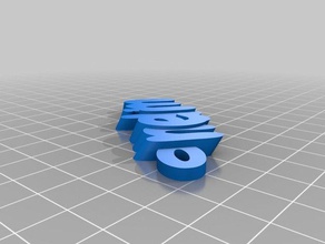nedim mavi organizzazione personalizzato 3d print model - Mito3D
