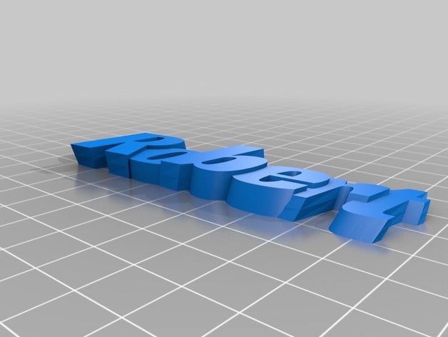 robert keyring v1 keychains customized 3D print model - Mito3D