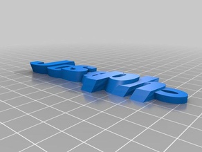 joseph Anahtarlık v1 özelleştirilmiş 3d print model - Mito3D