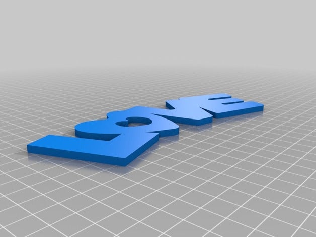 aşk sanat 3D print model - Mito3D