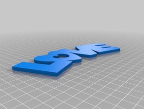 amore arte 3d print model - Mito3D