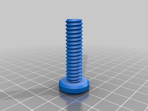 buffer porca de montagem partes personalizado 3d print model - Mito3D