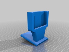 samsung note 4 stand charge mobile phone 3d print model - Mito3D