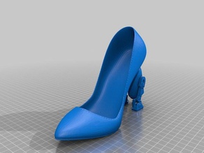 r2d2 high heel 3d printing 3d print model - Mito3D