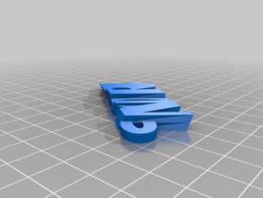 norbi llavero v3 llaveros personalizado 3d print model - Mito3D