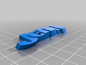 jenni llavero v1 llaveros personalizado 3d print model - Mito3D