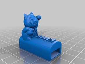 kittyfilestikholder 3d baskı kedi 3d print model - Mito3D