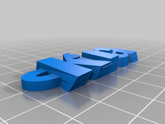 kira Anahtarlık v1 özelleştirilmiş 3D print model - Mito3D
