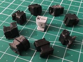 ikea morliden doorpanel clip replacement 115912 parts 3d print model - Mito3D
